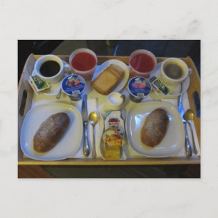 Italiaans ontbijt briefkaart