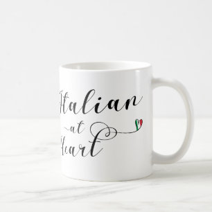 Italiaans op de Mok van het hart, Italië