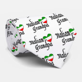 Italiaans opa Tshirt Stropdas (Opgerold)