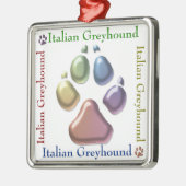 Italiaans Ornament Greyhound (Links)