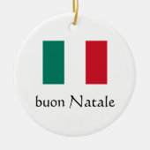 Italiaans Ornament met prettige kerst (Voorkant)
