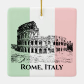 Italiaans Ornament voor de vlag Colosseum Design (Achterkant)