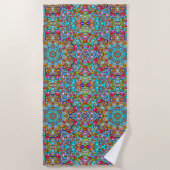  ITALIAANS ORNAMENTAL BEACH TOWEL STRANDLAKEN (Voorkant)