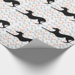 Italiaans paaspaaspapier, honden cadeaupapier