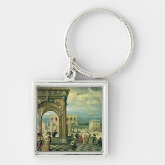 Italiaans paleis, 1623 sleutelhanger (Voorkant)