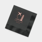 Italiaans paspoort folie servetten (Links)