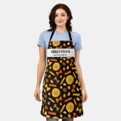Italiaans pasta restaurant, Chef Nonna aangepaste Schort (Gedragen)
