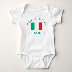 Italiaans Patriottisch Baby Bodysuit