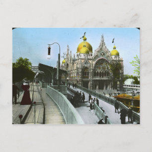 Italiaans paviljoen, Parijs, France Post Card Briefkaart
