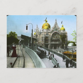 Italiaans paviljoen, Parijs, France Post Card Briefkaart