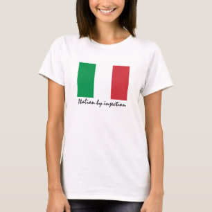 Italiaans per injectie grappig t-shirt