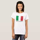Italiaans per injectie grappig t-shirt (Voorkant volledig)