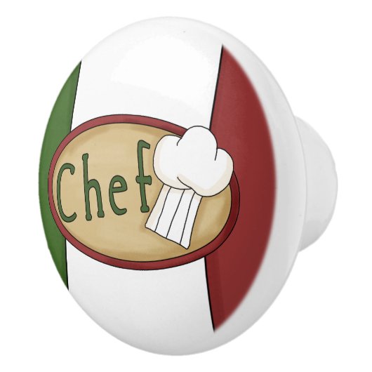 Italiaans Pet Keramische Knop (Rechts)