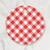 Italiaans Pizza Feestje Bedankjes Labels (Achterkant)