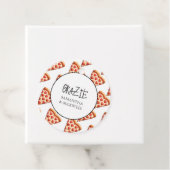 Italiaans Pizza Feestje Bedankjes Labels (In situ)