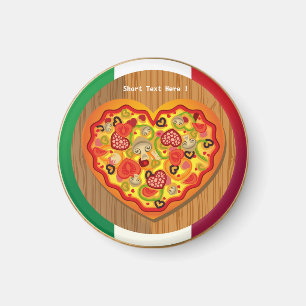 Italiaans Pizza Magnet