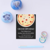 Italiaans pizzarestaurant evenement grand opening flyer (Enkel)