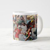 italiaans politiek Cartoon van circusartiesten Grote Koffiekop (Voorkant rechts)