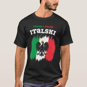 Italiaans-Poolse hybride T-shirt