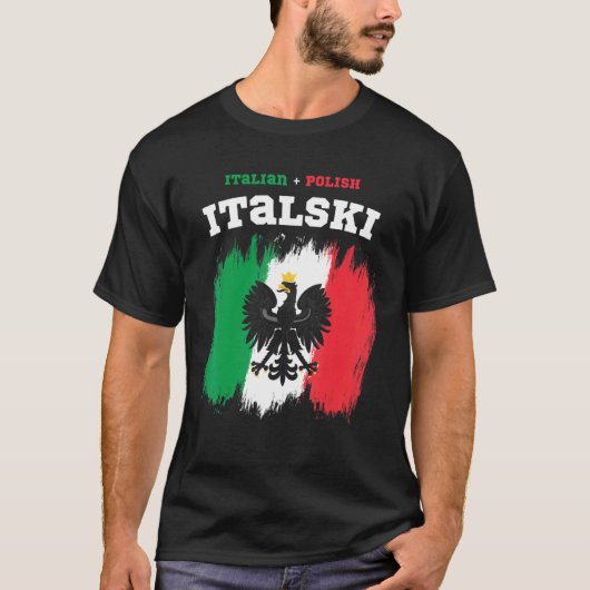 Italiaans-Poolse hybride T-shirt (Voorkant)