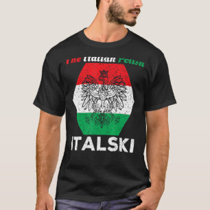 Italiaans-Poolse hybride T-shirt