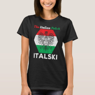Italiaans-Poolse hybride T-shirt