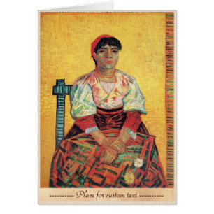 Italiaans portret schilderij van Vrouw Vincent van