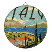  Italiaans Poster Dartbord (Voorkant)