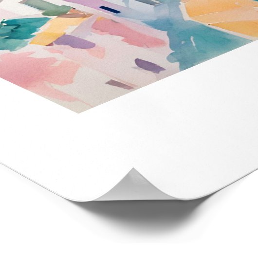 Italiaans Poster La Dolce Vita (Hoek)