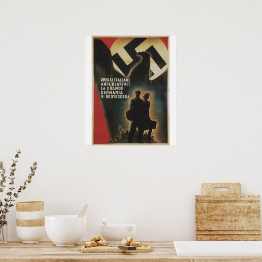 Italiaans Poster Propaganda (Keuken)