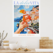 Italiaans Poster van Aperol Spritz (Keuken)