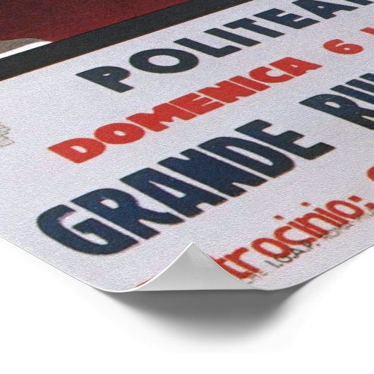  Italiaans Poster voor boxing (Hoek)