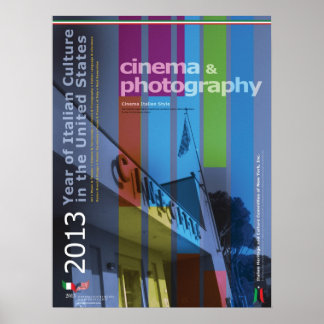 Italiaans Poster voor cinema