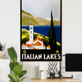 Italiaans poster voor oldtimers (Thuiskantoor)