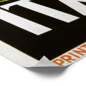 Italiaans poster voor oldtimers (Hoek)