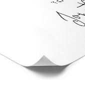 Italiaans poster voor welkom huwelijksfeest Rivier (Hoek)