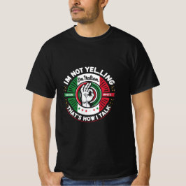 Italiaans praten stijl - vet en expressief T-shirt