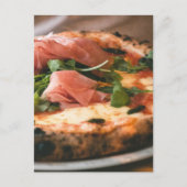 Italiaans Prosciutto Pizza Briefkaart (Voorkant)