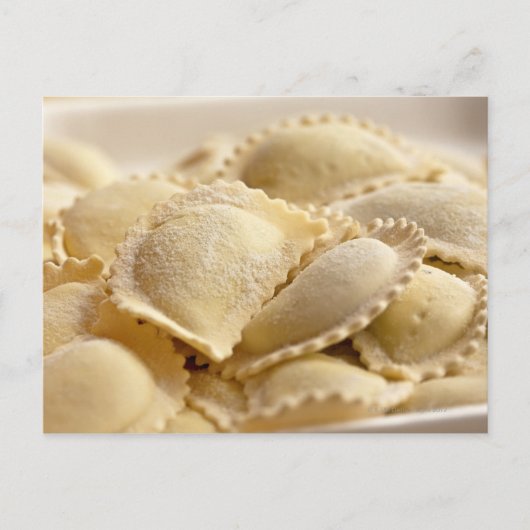 italiaans ravioli briefkaart (Voorkant)