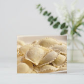 italiaans ravioli briefkaart (Staand voorkant)