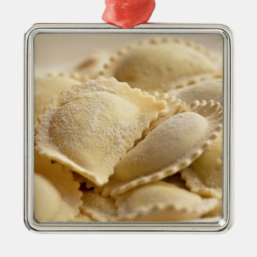 italiaans ravioli metalen ornament (Voorkant)