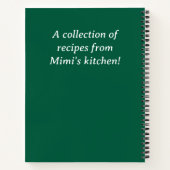  Italiaans receptenboek Notitieboek (Achterkant)