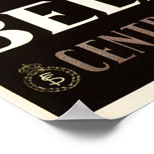  Italiaans reizen over het Como-meer van BELLAGIO Poster (Hoek)