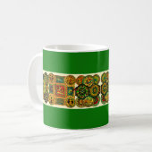 Italiaans renaissance mofs koffiemok (Voorkant links)