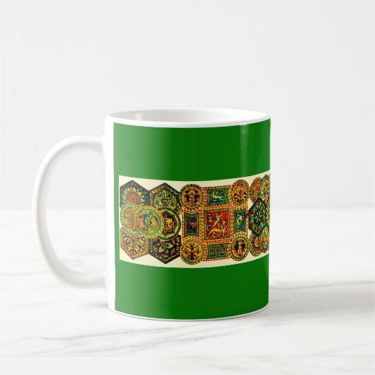 Italiaans renaissance mofs koffiemok (Links)