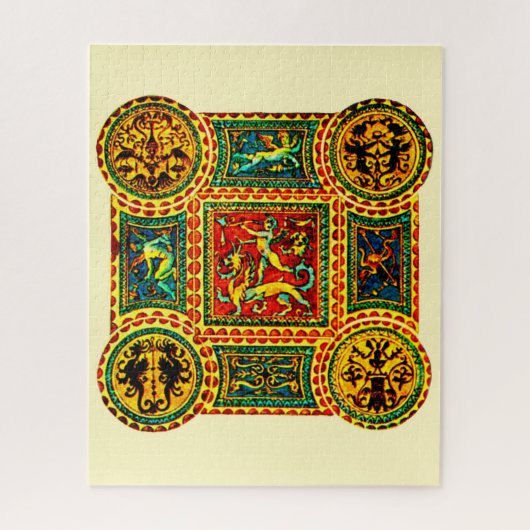 Italiaans renaissance mofs legpuzzel (Verticaal)