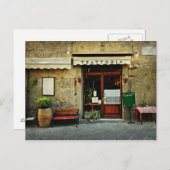 Italiaans restaurant briefkaart (Voorkant / Achterkant)