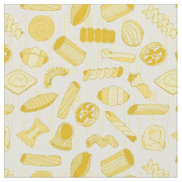 Italiaans restaurant Pasta Shapes Cream Stof