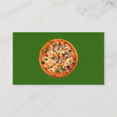 Italiaans restaurant Pizza Visitekaartje (Achterkant)