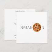 Italiaans restaurant voor voedseldiner Lunch Chef  Kaart (Voorkant / Achterkant)